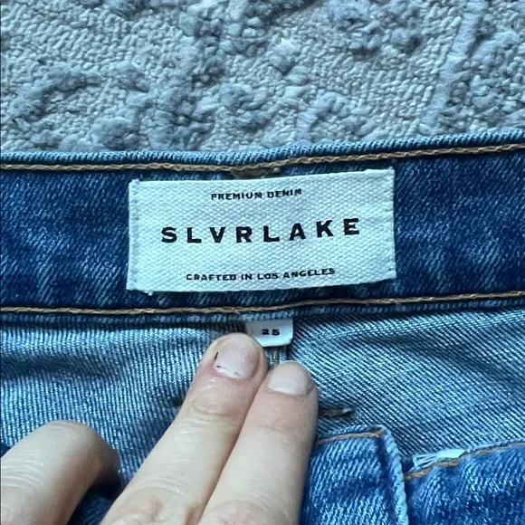 SLVRLAKE Sz 25 Grace Cropped Jeans in Montana - Picture 2 of 12